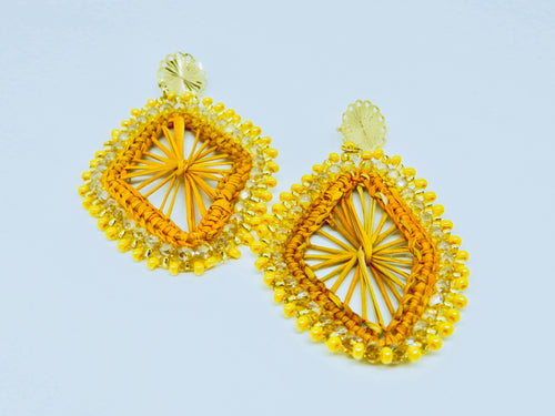 Fun in the Sun Beaded Earrings