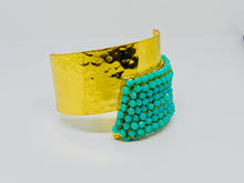 Load image into Gallery viewer, Turquoise Blue Beaded Bracelet