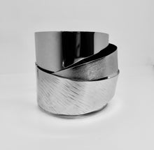 Load image into Gallery viewer, Silver Bracelet Cuff with Earrings Set